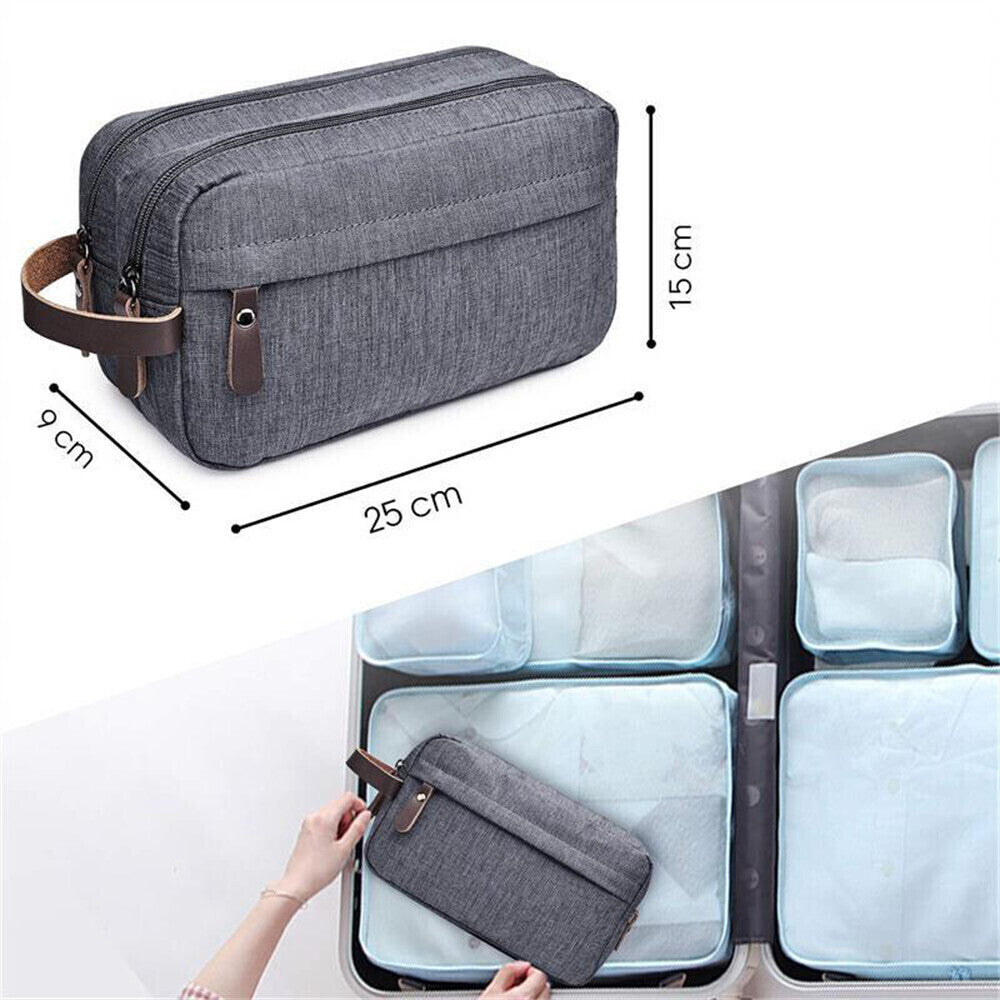 Mens Toiletry Travel Bag